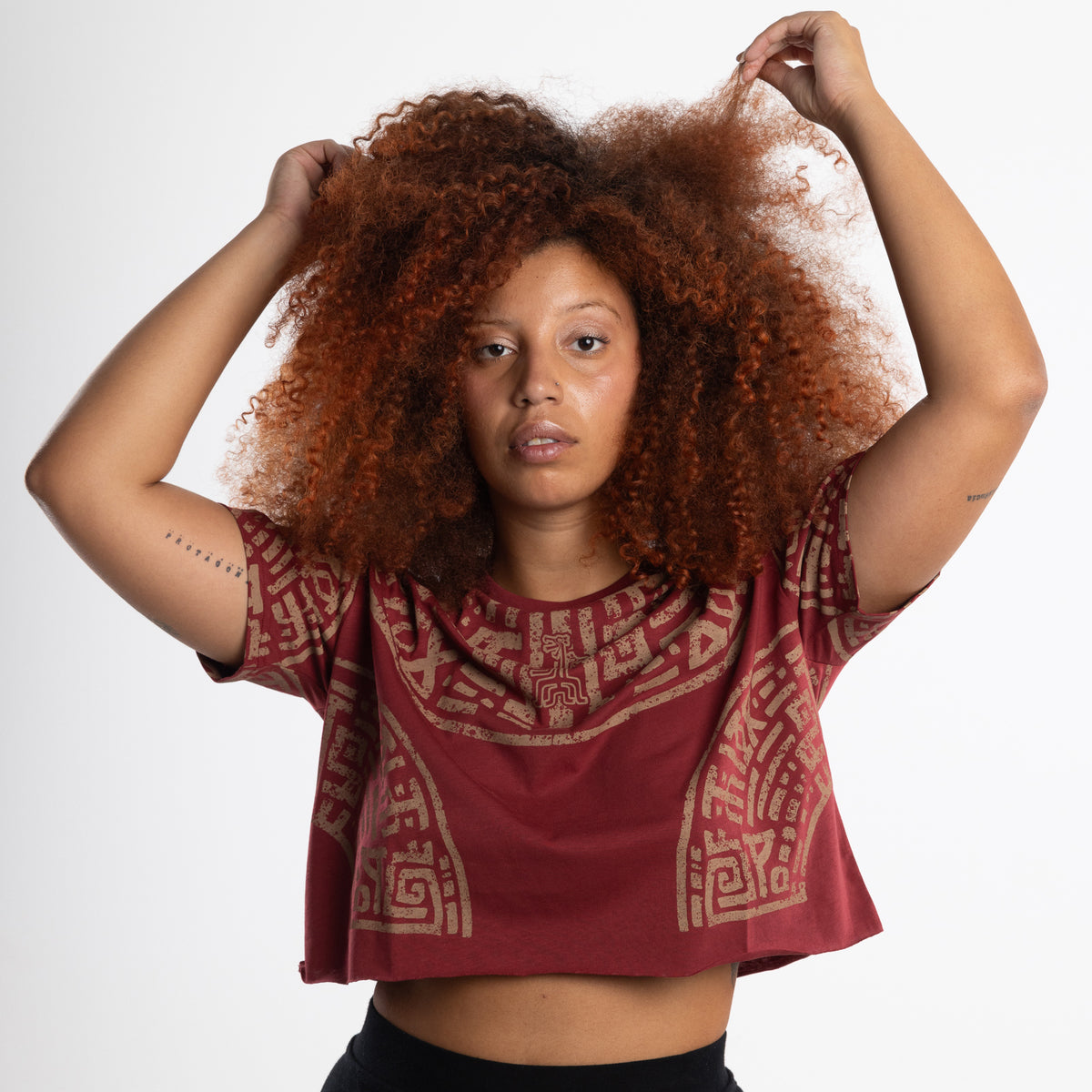 T-SHIRT RADICAL LOVE – MERLOT