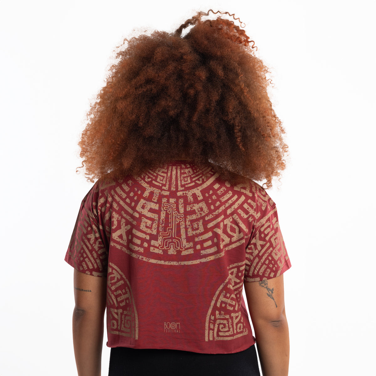 T-SHIRT RADICAL LOVE – MERLOT