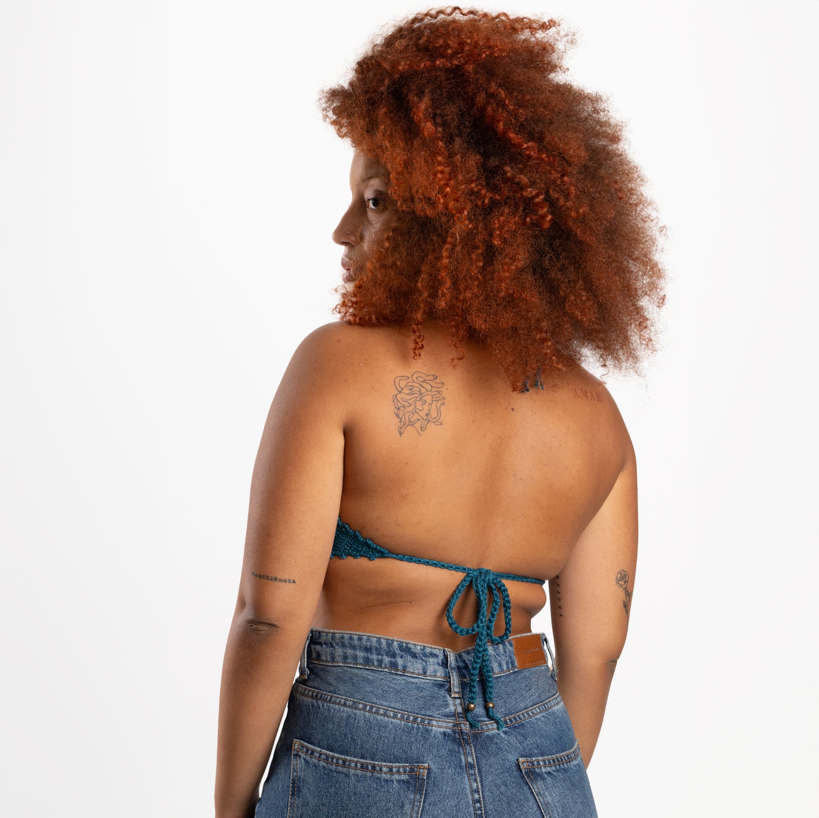 BOOM FESTIVAL CROCHET TOP – TURQUOISE