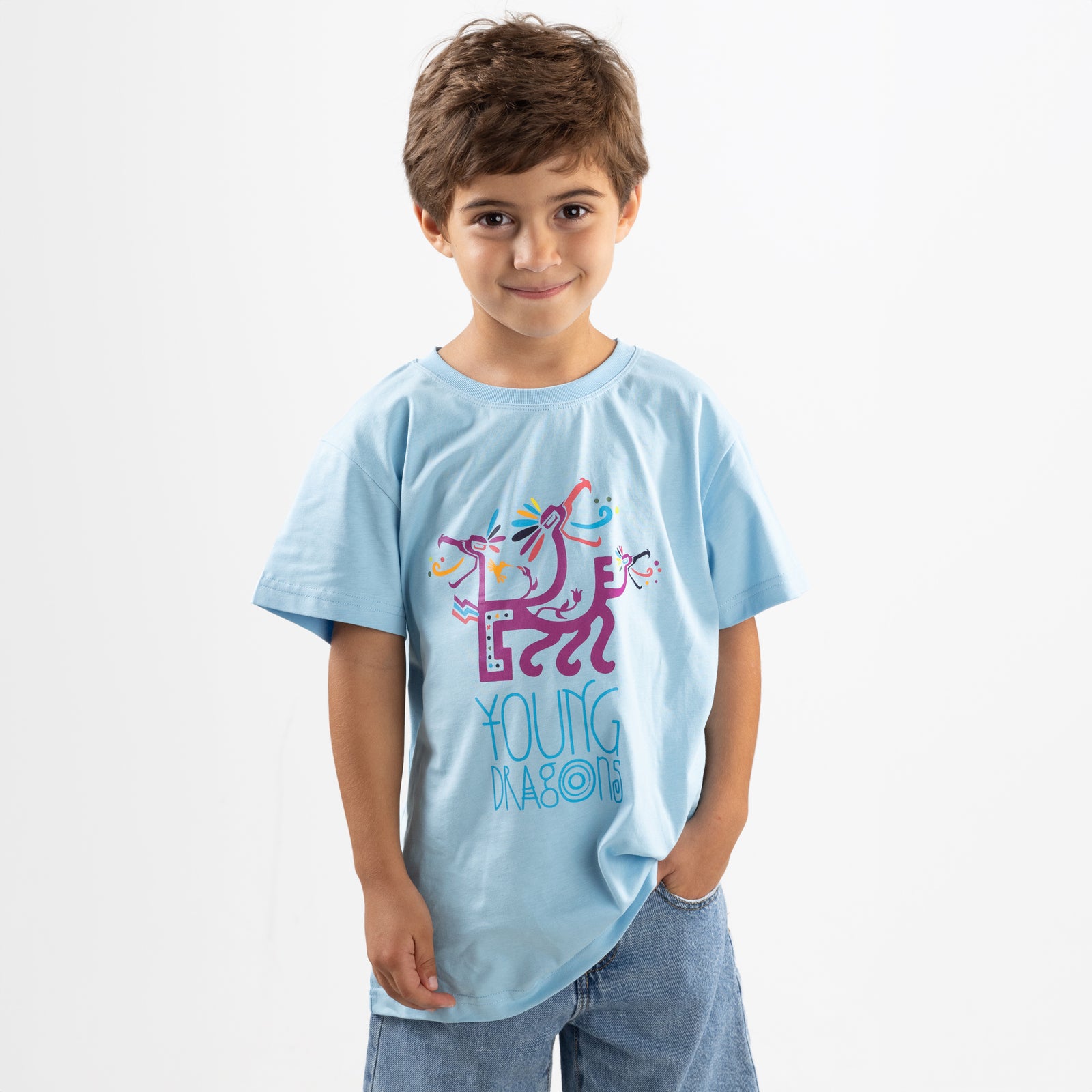 BOOM FESTIVAL EDITION 2023 KIDS T-SHIRT - CELESTIAL BLUE
