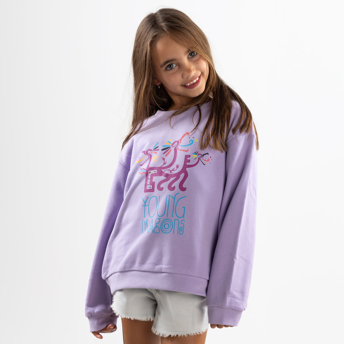 BOOM FESTIVAL EDITION 2023 KIDS SWEATSHIRT - ORCHID PURPLE