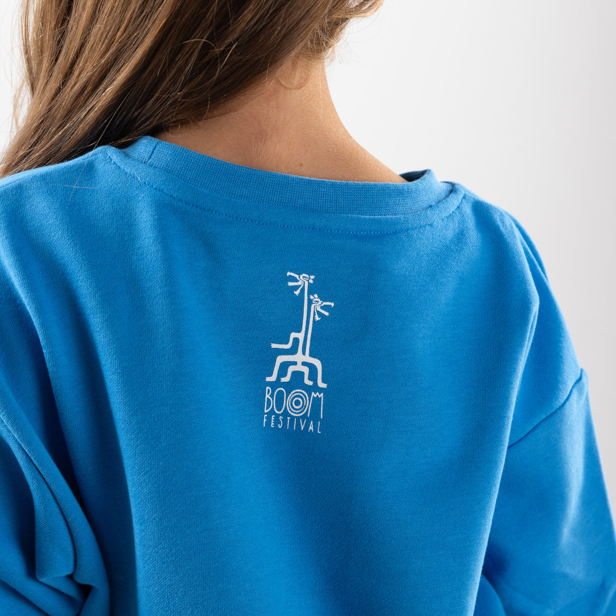 BOOM FESTIVAL EDITION 2023 KIDS SWEATSHIRT - CERULEAN