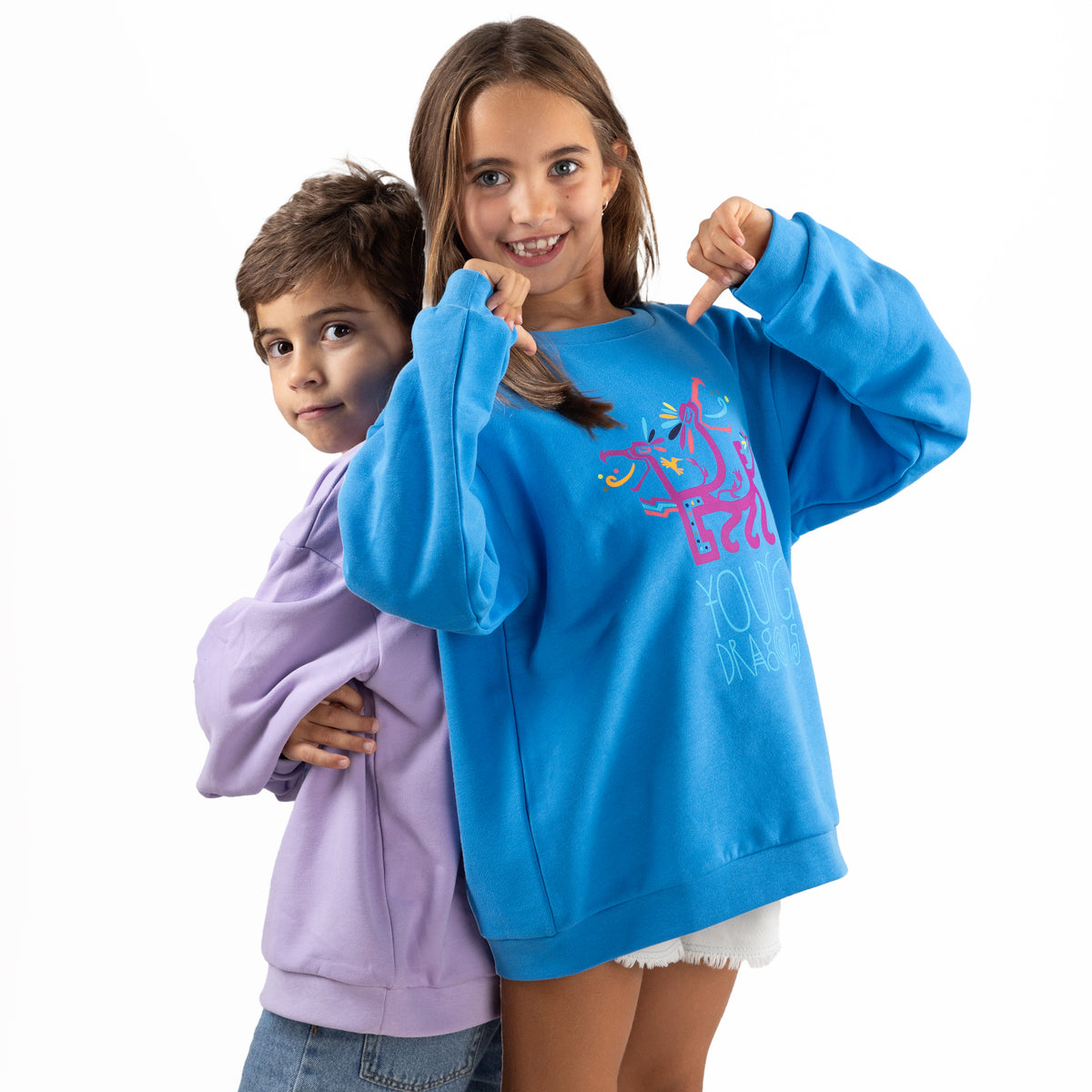 BOOM FESTIVAL EDITION 2023 KIDS SWEATSHIRT - CERULEAN