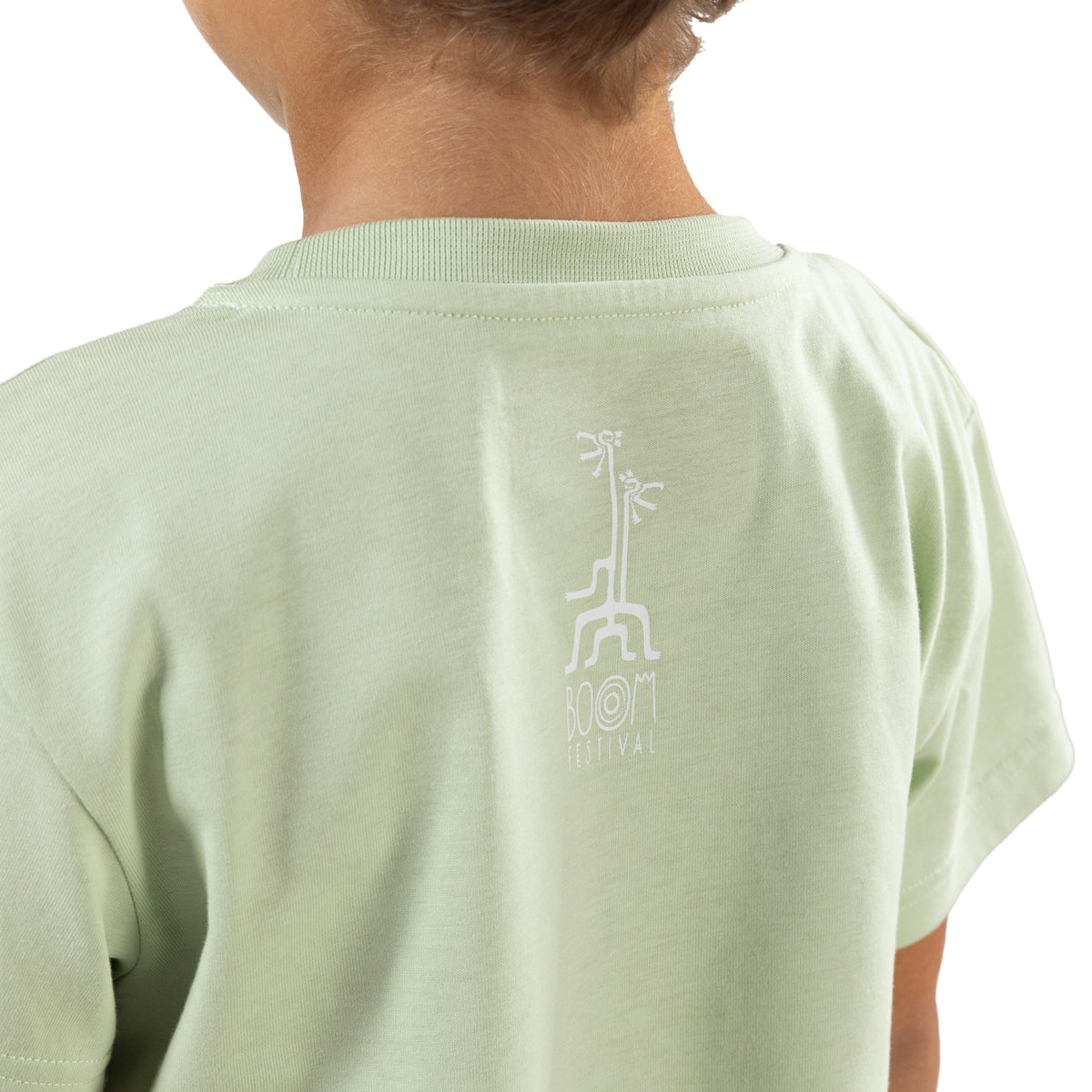 BOOM FESTIVAL EDITION 2023 KIDS T-SHIRT - PISTACHIO