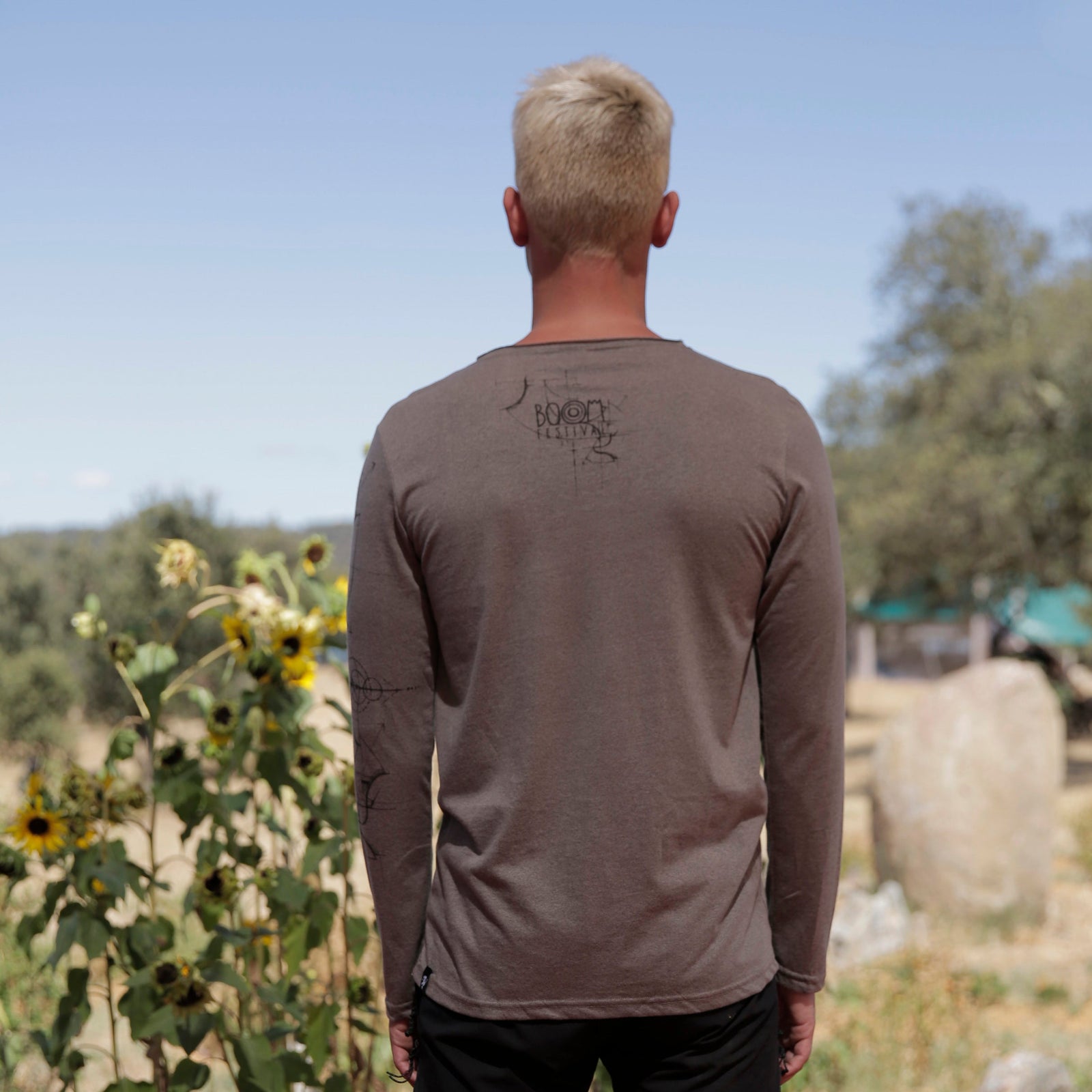 FIBONACCI LONG SHIRT - BEIGE