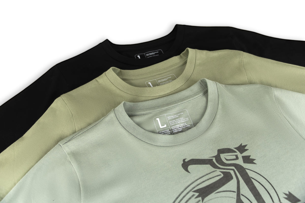 T-SHIRT BOOM LOGO 2025 EDITION - ARMY GREEN