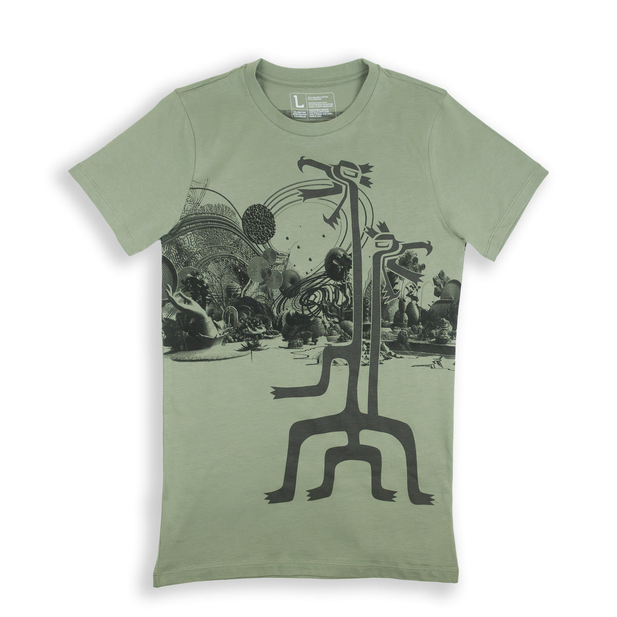 T-SHIRT BOOM LOGO 2025 EDITION - OLIVE
