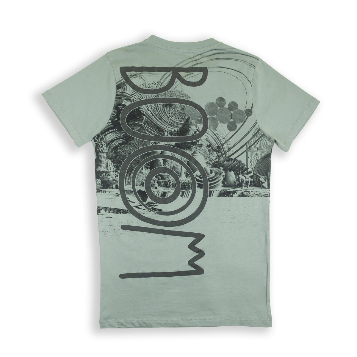 T-SHIRT BOOM LOGO 2025 EDITION - ARMY GREEN