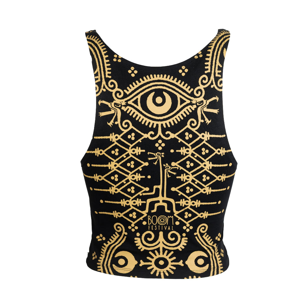 BOOM CROP TOP - 2025 EDITION BLACK