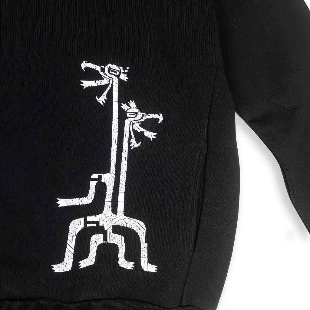 BOOM LOGO HOODIE 2 - BLACK