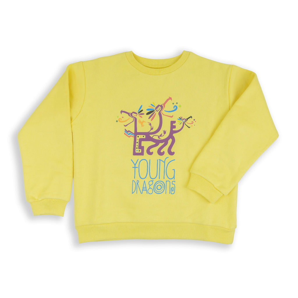 BOOM FESTIVAL EDITION 2025 KIDS SWEATSHIRT - YELLOW