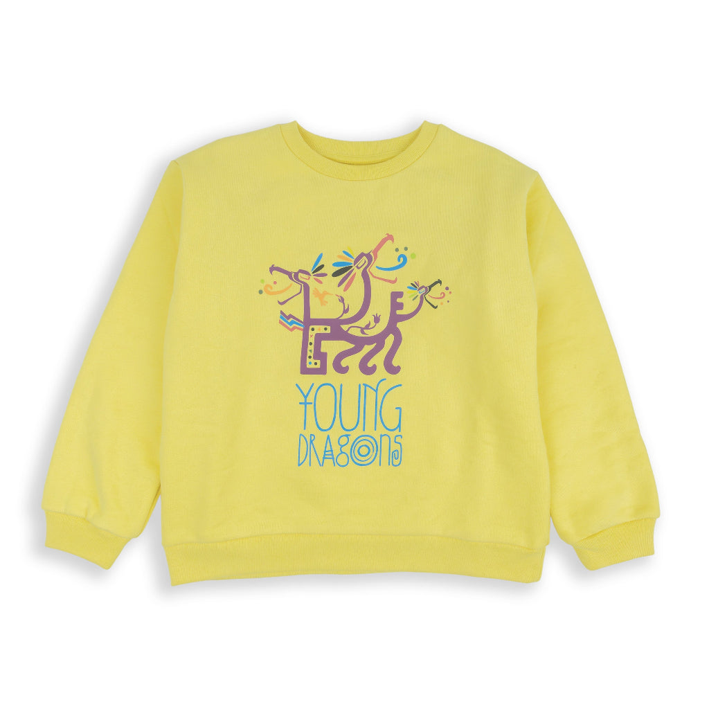 BOOM FESTIVAL EDITION 2025 KIDS SWEATSHIRT - YELLOW