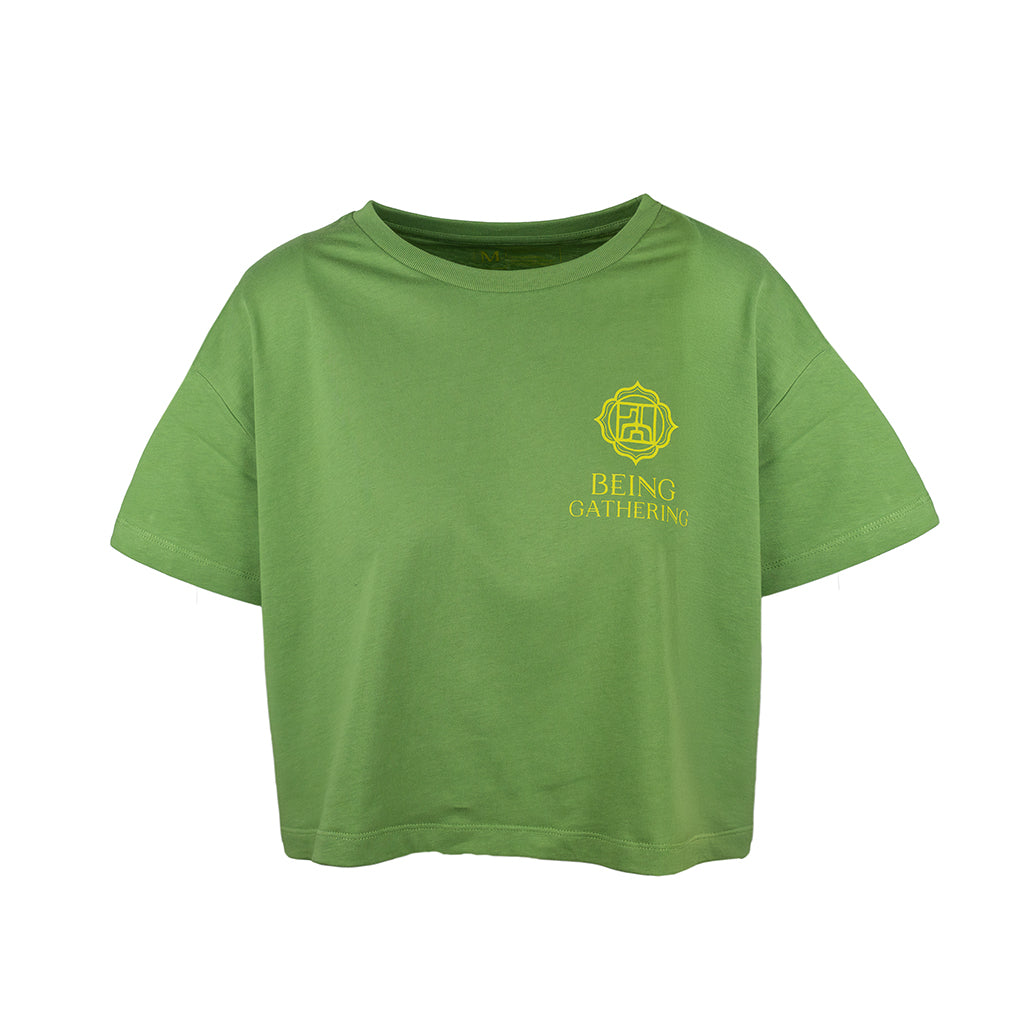 BEING GATHERING CROP TOP