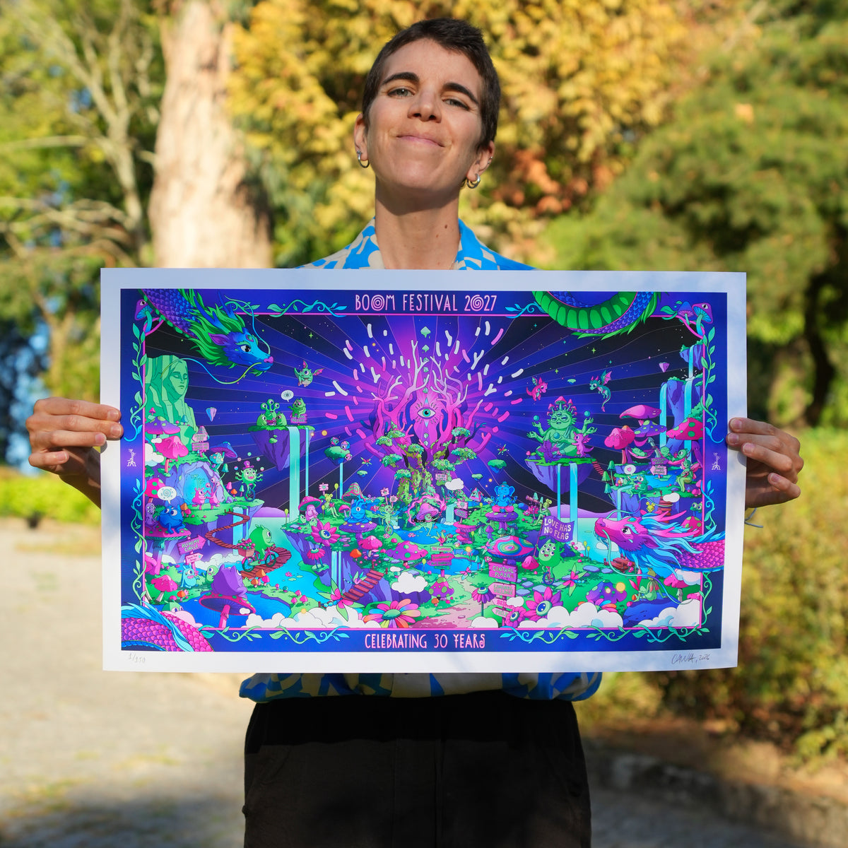 Art Print "Boom Festival: Celebrating 30 years"
