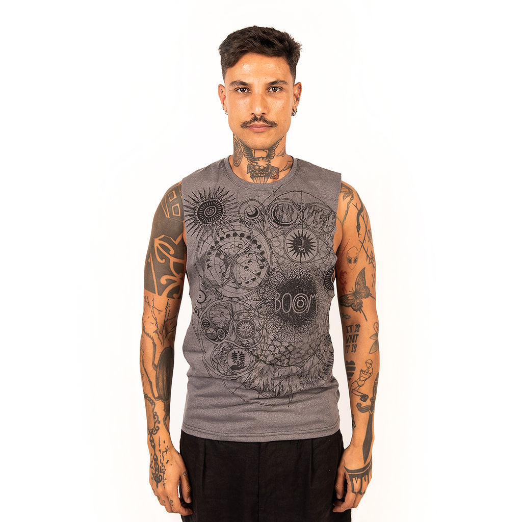 CIRKANA TANK TOP – GREY