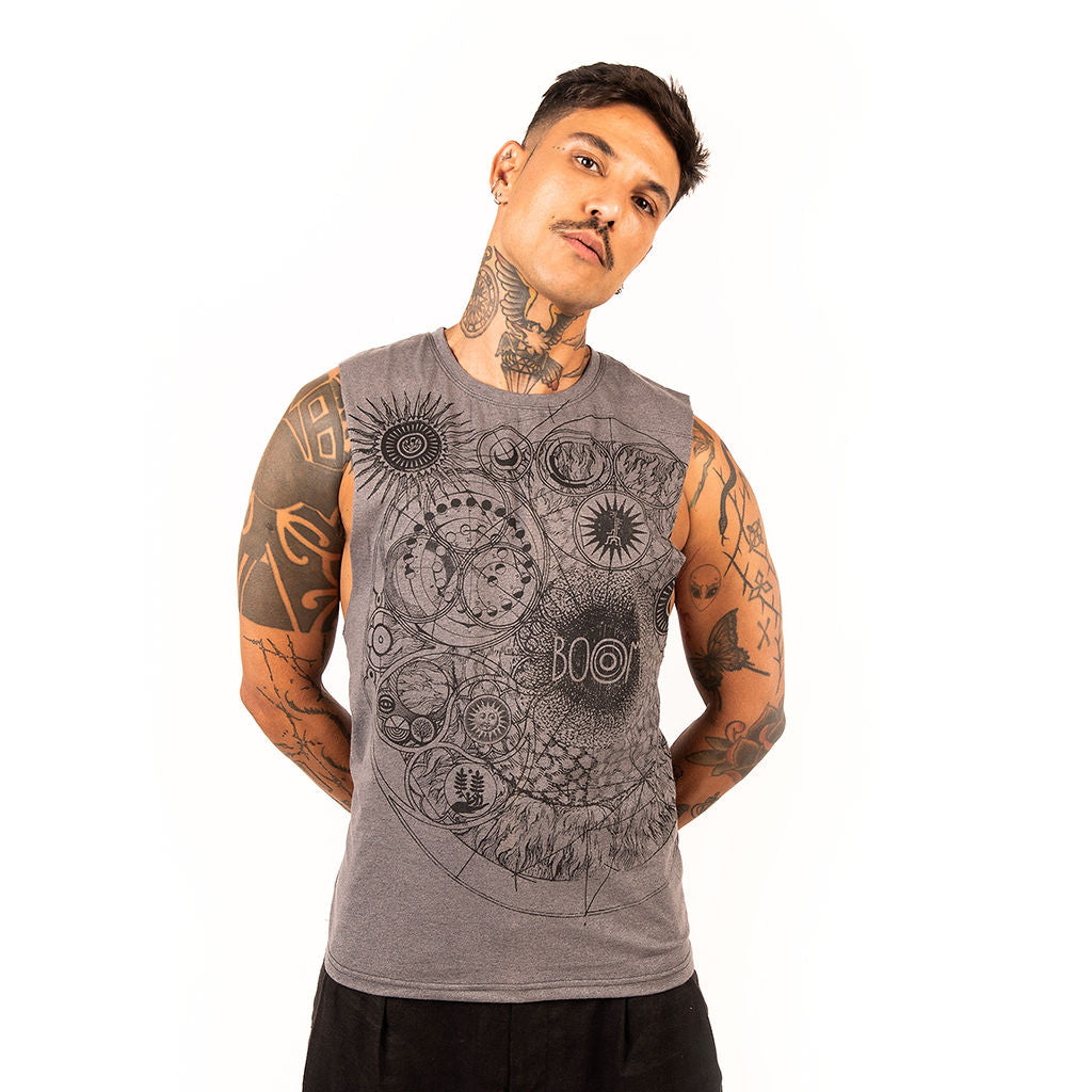 CIRKANA TANK TOP – GREY
