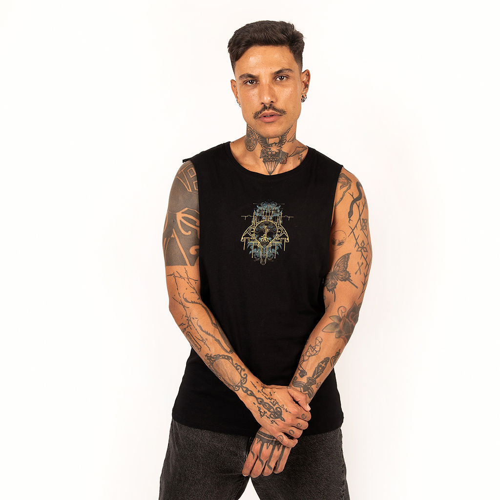 EDIBOOM TANK TOP – BLACK