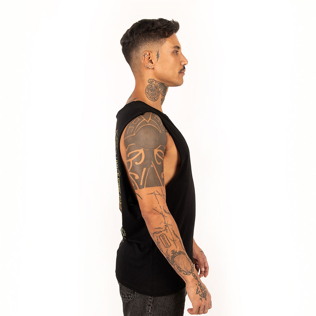 EDIBOOM TANK TOP – BLACK