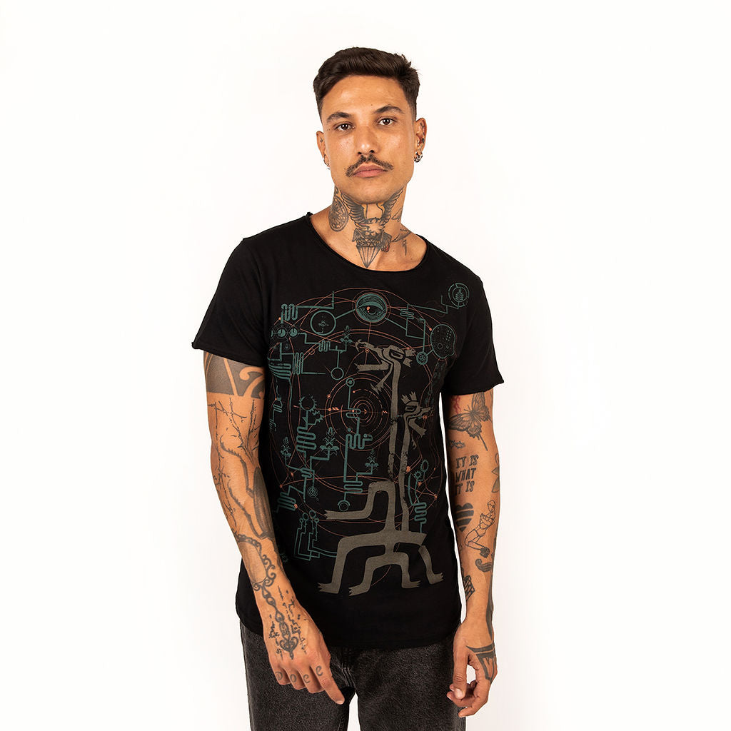 T-SHIRT ARTIST BOOM – BLACK