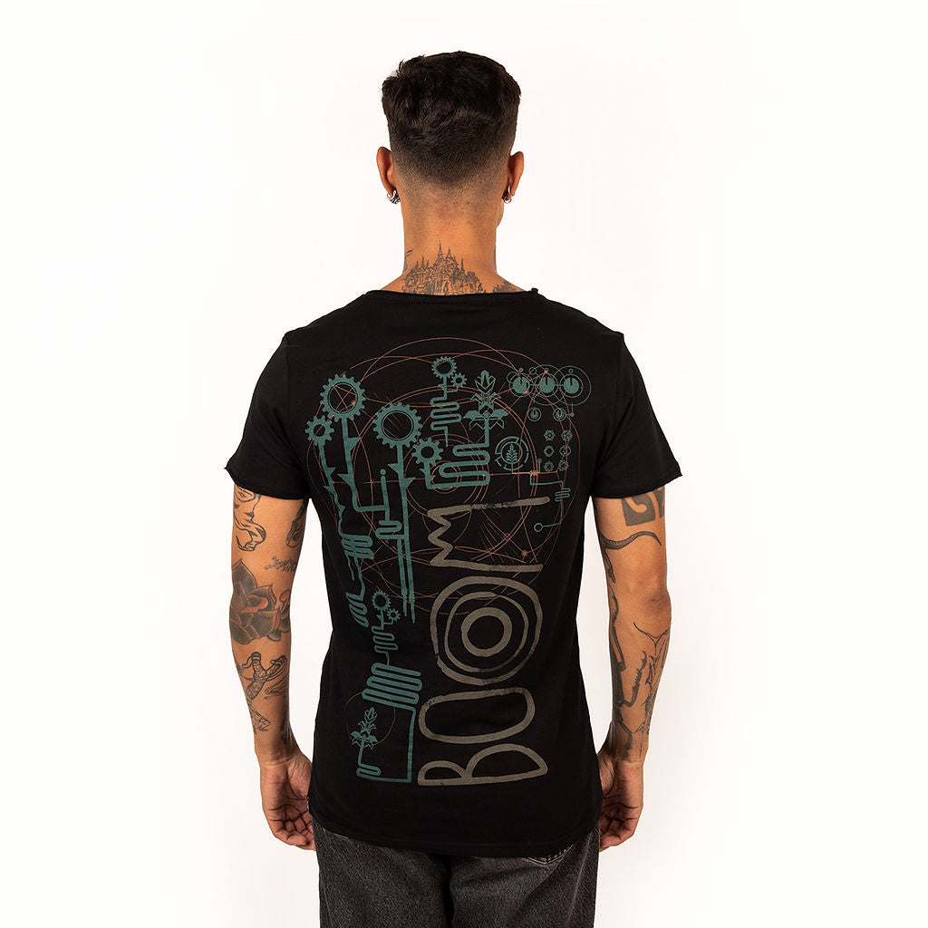 T-SHIRT ARTIST BOOM – BLACK