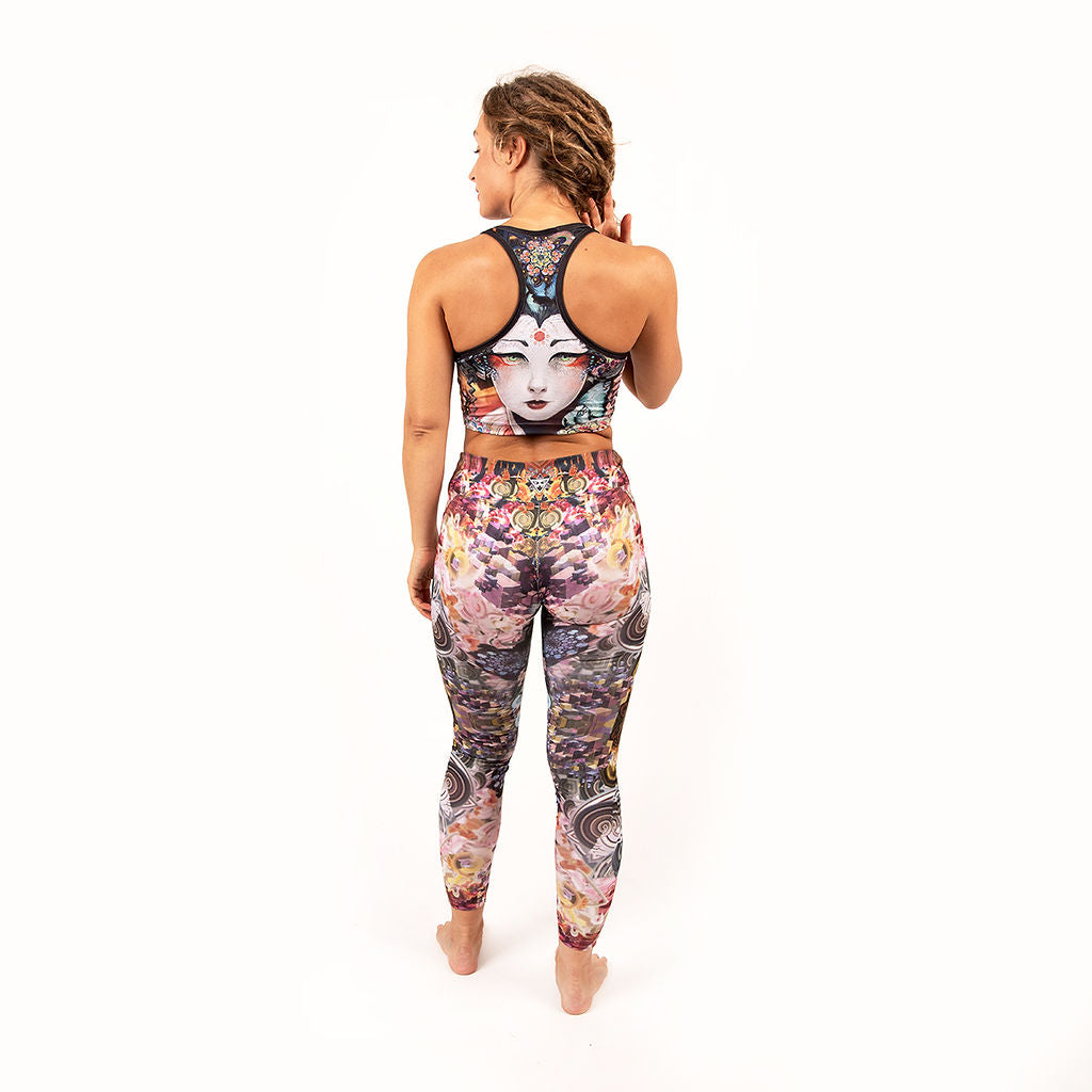 RAINBOW GEISHA LEGGINGS
