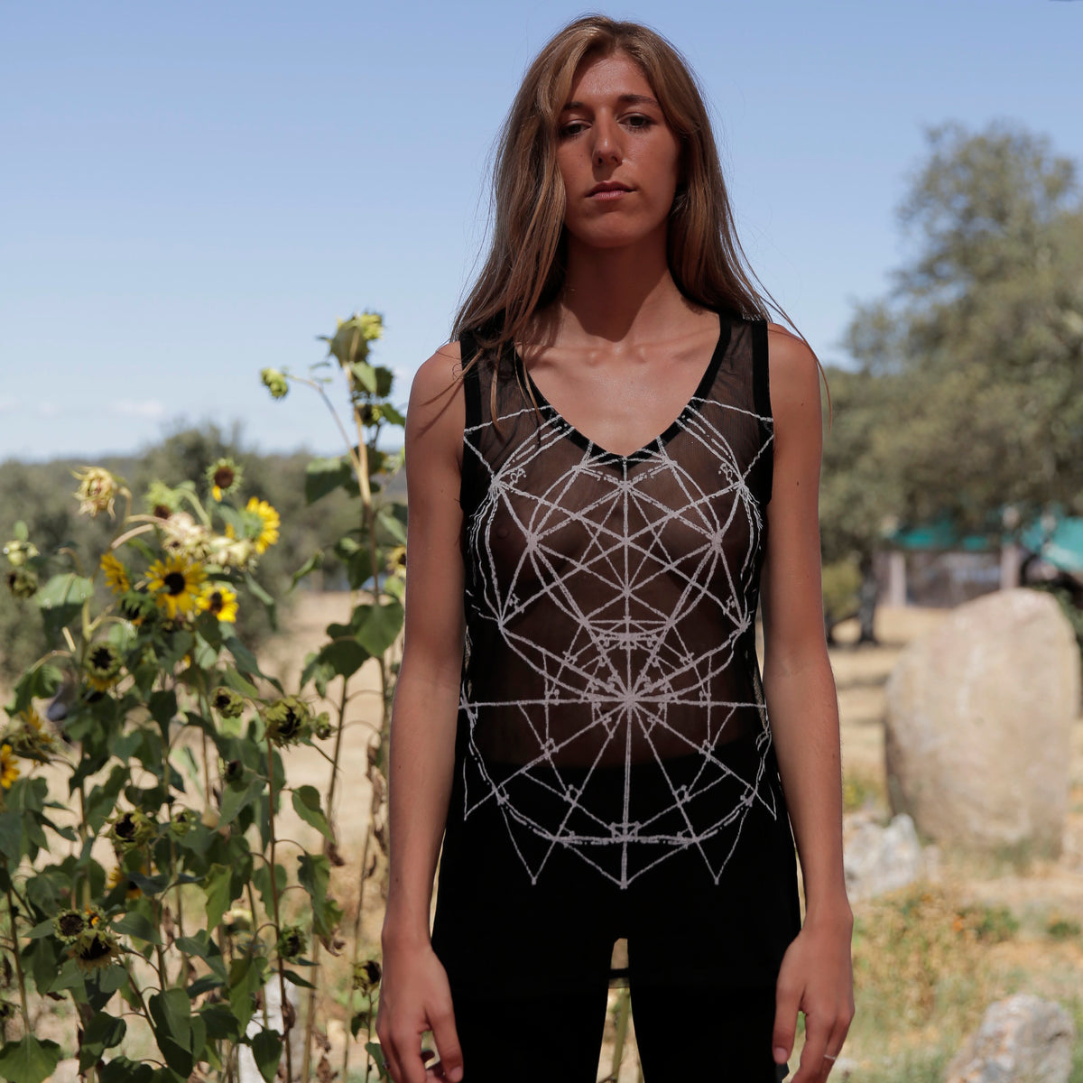 TRIGONOMETRIA TANK TOP – BLACK